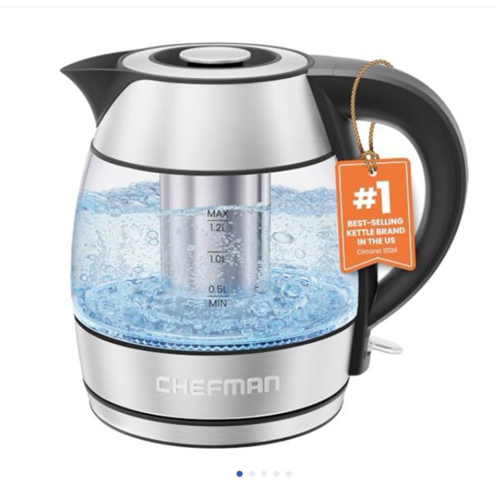 Chefman Electric Kettle with Infuser